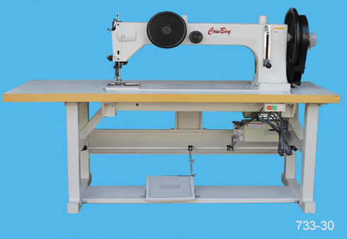 Mquina de coser brazo largo para trabajos extra pesados